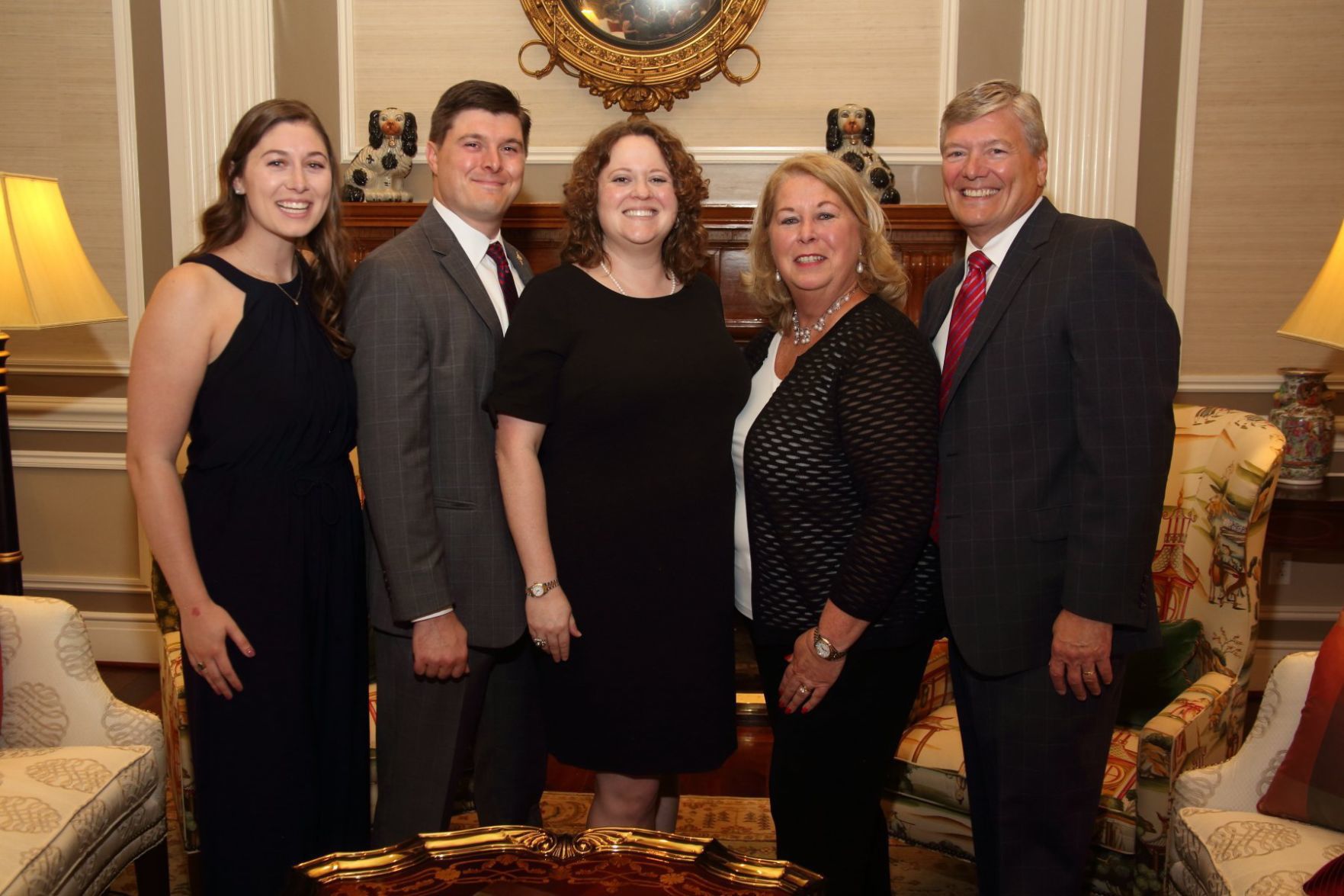 Paige Sauerburger, Spencer Sauerburger, Kate Sauerburger, Pat and Mark Sauerburger